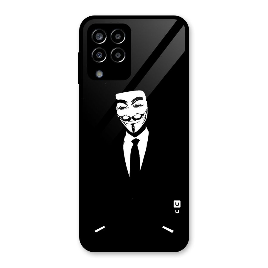 Anonymous Cool Gentleman Glass Back Case for Galaxy M33