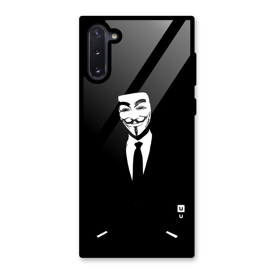 Anonymous Cool Gentleman Glass Back Case for Galaxy Note 10