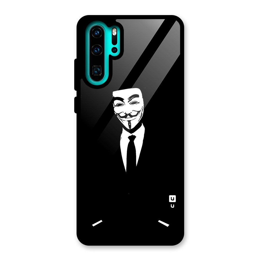 Anonymous Cool Gentleman Glass Back Case for Huawei P30 Pro