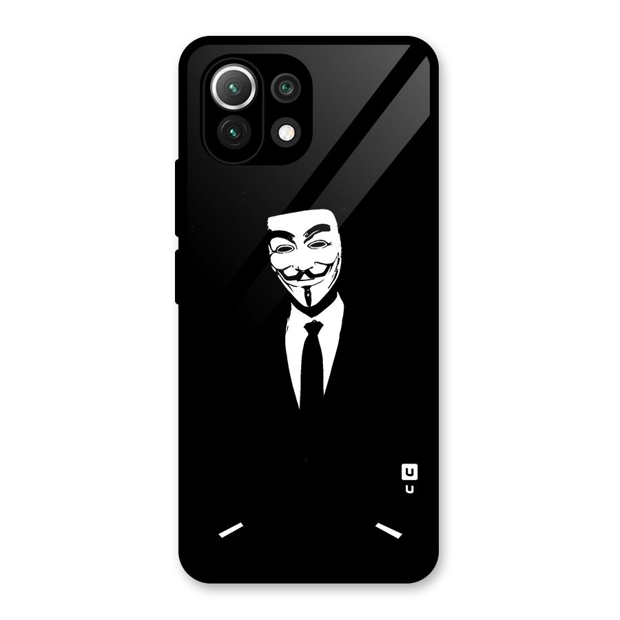 Anonymous Cool Gentleman Glass Back Case for Mi 11 Lite
