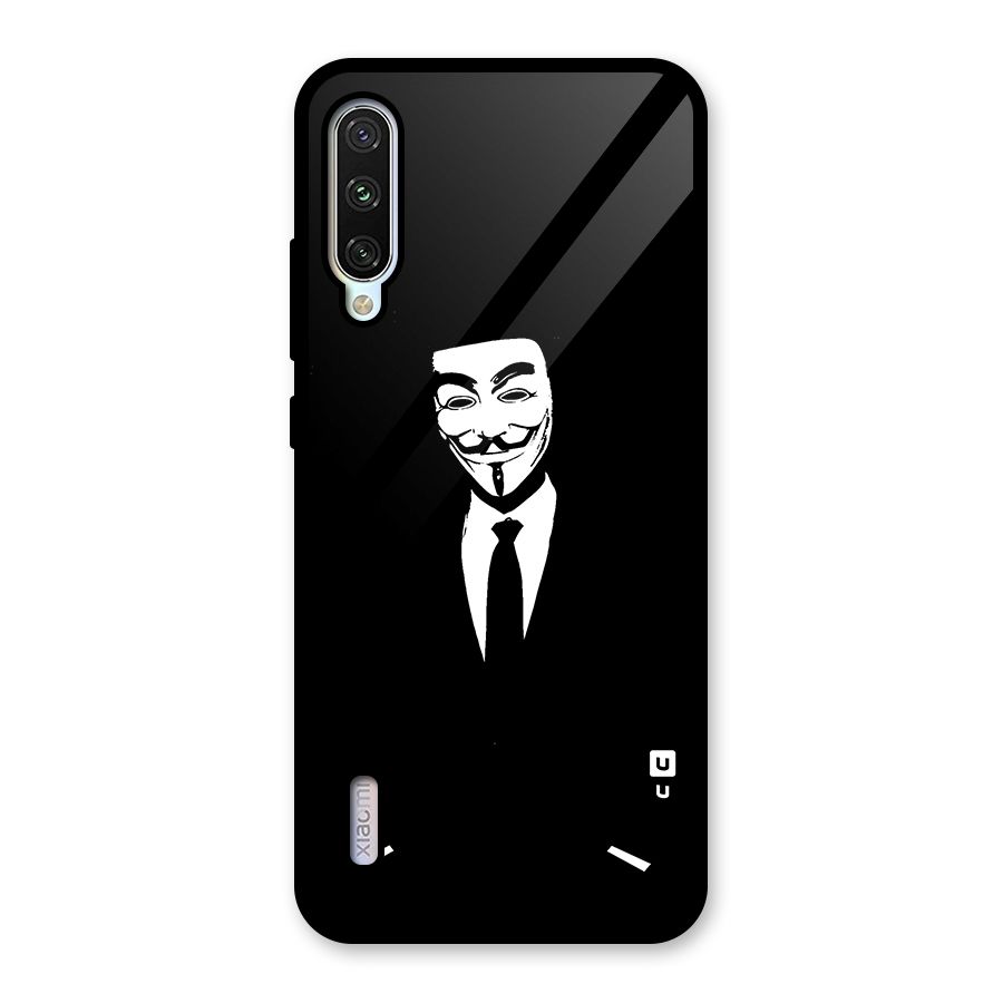 Anonymous Cool Gentleman Glass Back Case for Mi A3