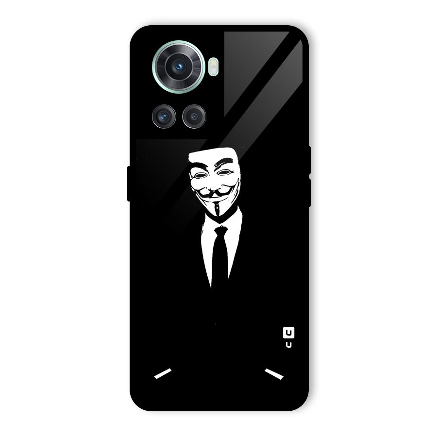 Anonymous Cool Gentleman Glass Back Case for OnePlus 10R