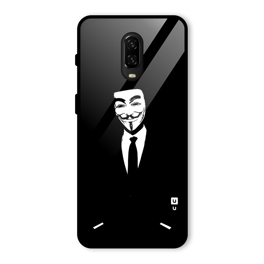 Anonymous Cool Gentleman Glass Back Case for OnePlus 6T