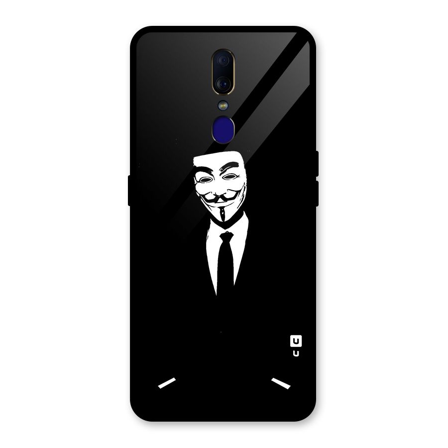 Anonymous Cool Gentleman Glass Back Case for Oppo F11