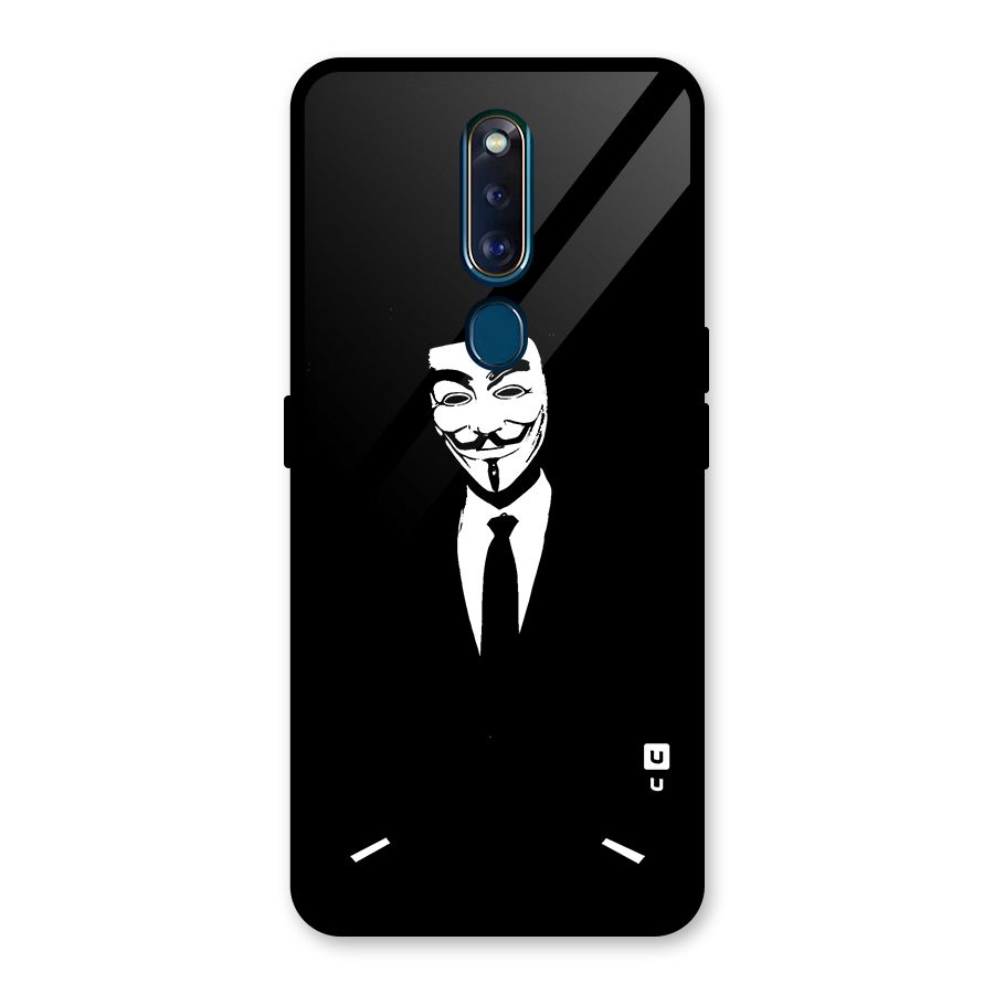 Anonymous Cool Gentleman Glass Back Case for Oppo F11 Pro