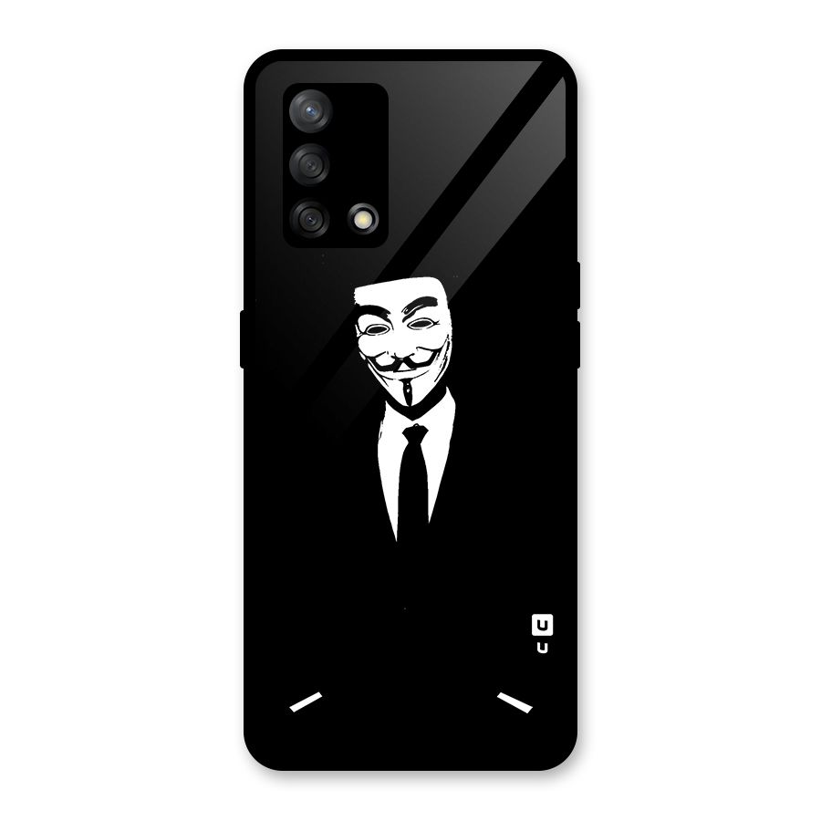 Anonymous Cool Gentleman Glass Back Case for Oppo F19