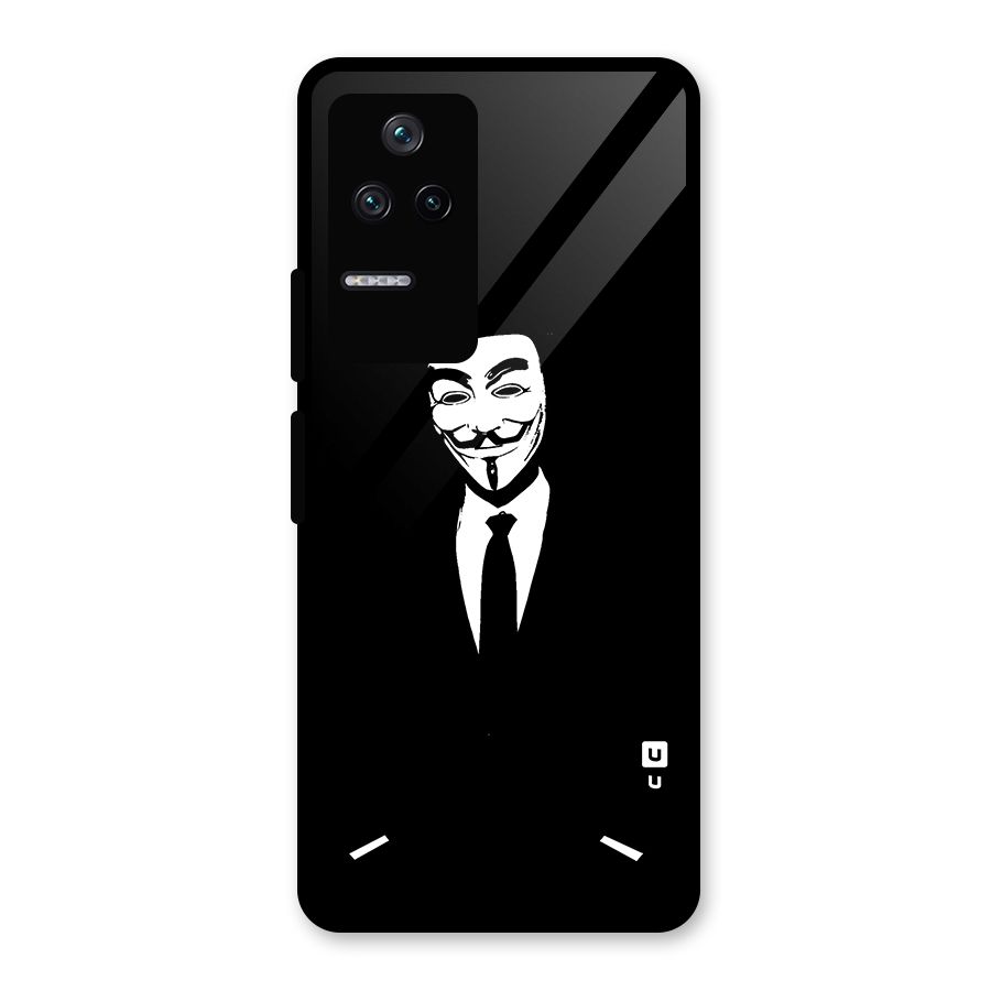 Anonymous Cool Gentleman Glass Back Case for Poco F4 5G