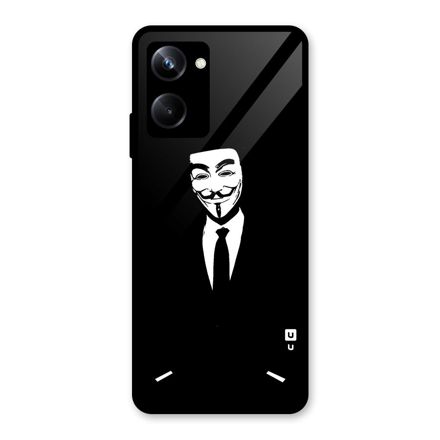 Anonymous Cool Gentleman Glass Back Case for Realme 10 Pro