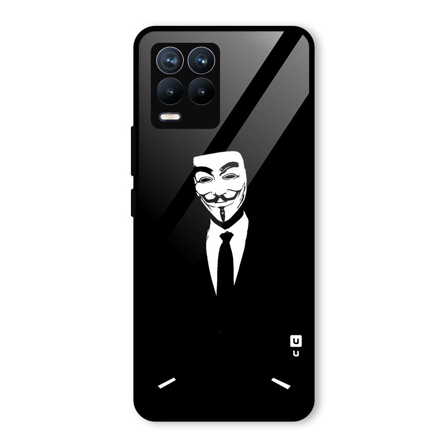 Anonymous Cool Gentleman Glass Back Case for Realme 8 Pro