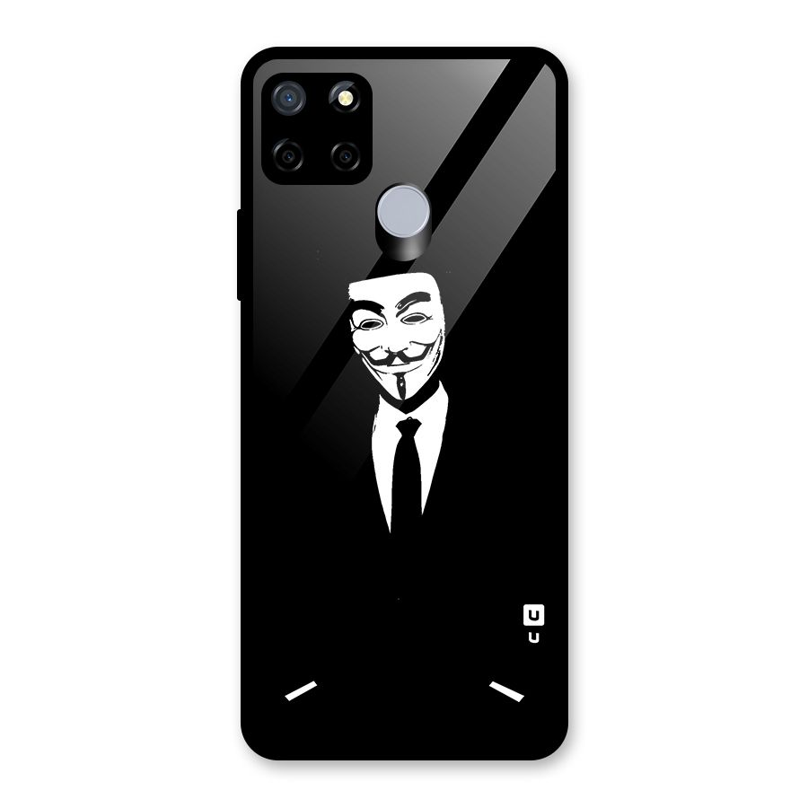 Anonymous Cool Gentleman Glass Back Case for Realme C12