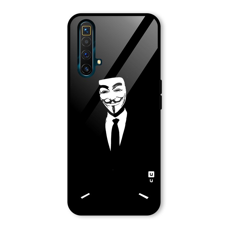 Anonymous Cool Gentleman Glass Back Case for Realme X3
