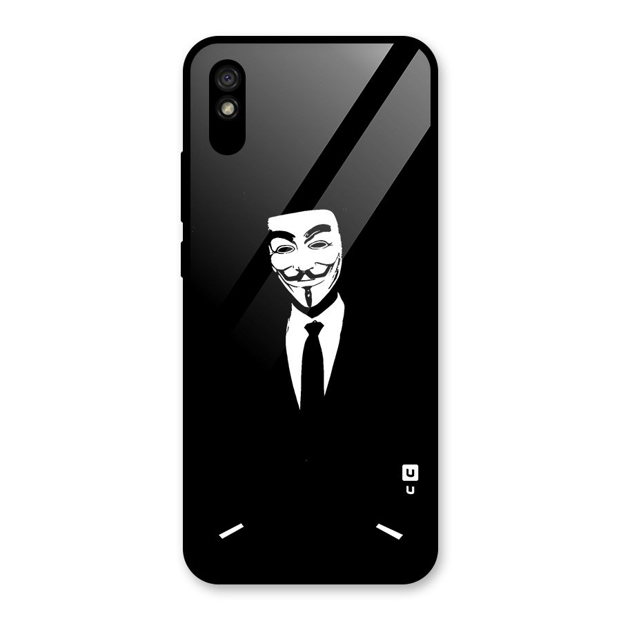 Anonymous Cool Gentleman Glass Back Case for Redmi 9i