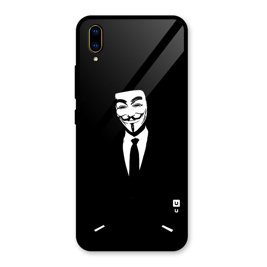 Anonymous Cool Gentleman Glass Back Case for Vivo V11 Pro
