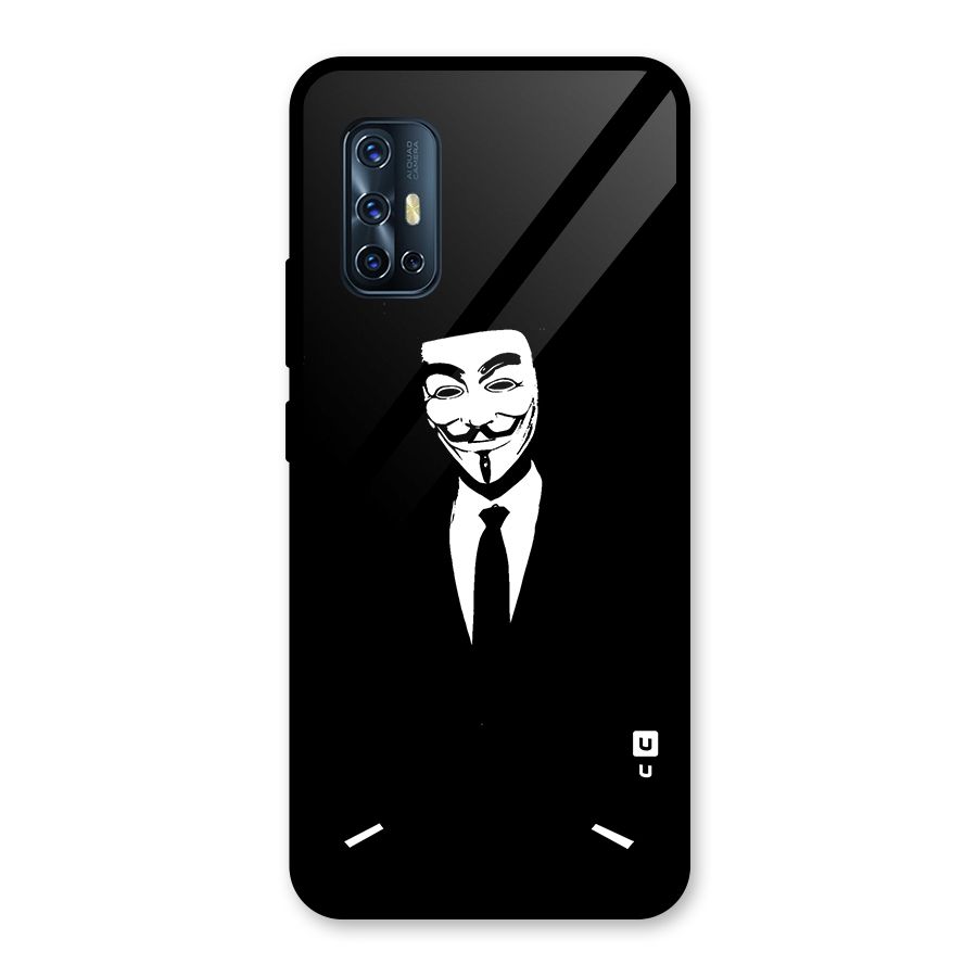 Anonymous Cool Gentleman Glass Back Case for Vivo V17