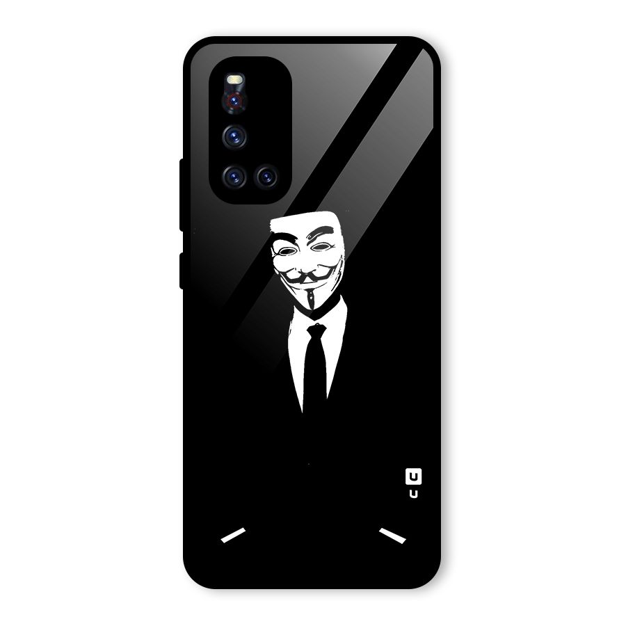 Anonymous Cool Gentleman Glass Back Case for Vivo V19