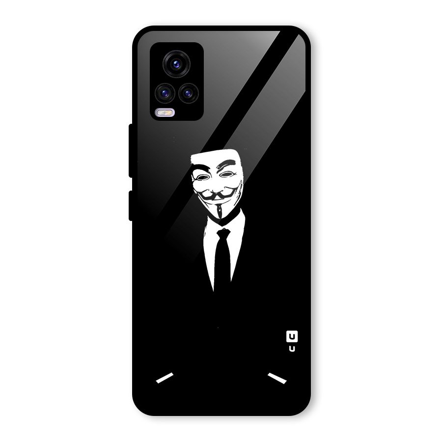 Anonymous Cool Gentleman Glass Back Case for Vivo V20