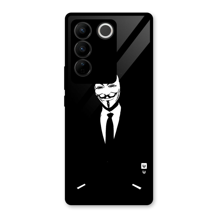 Anonymous Cool Gentleman Glass Back Case for Vivo V27