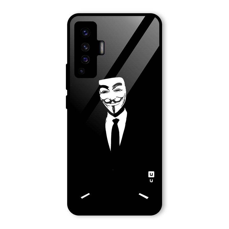 Anonymous Cool Gentleman Glass Back Case for Vivo X50
