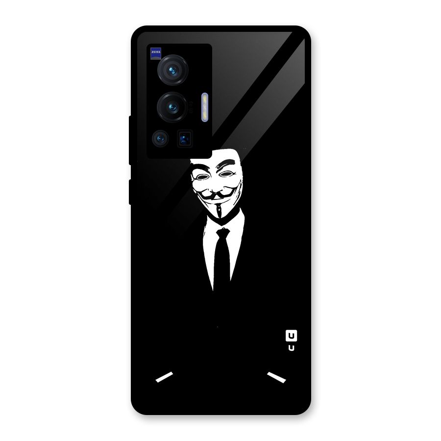 Anonymous Cool Gentleman Glass Back Case for Vivo X70 Pro