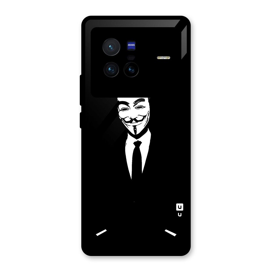 Anonymous Cool Gentleman Glass Back Case for Vivo X80