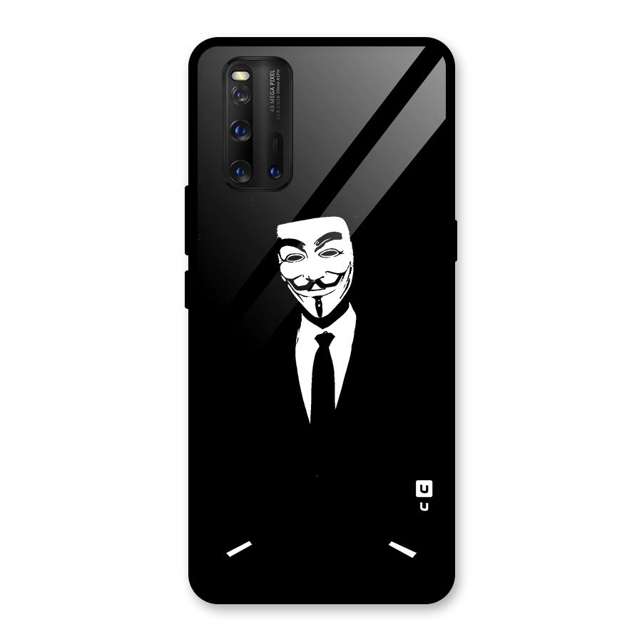 Anonymous Cool Gentleman Glass Back Case for Vivo iQOO 3