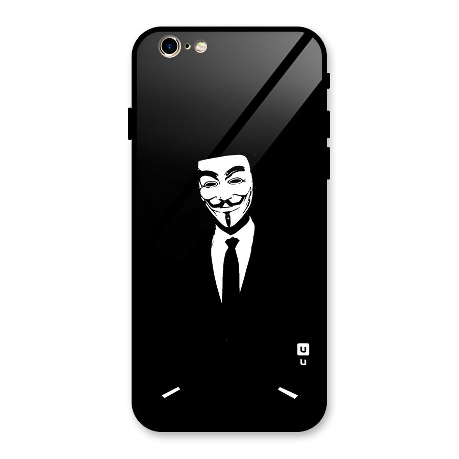 Anonymous Cool Gentleman Glass Back Case for iPhone 6 6S