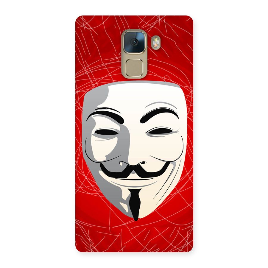 Anonymous Mask Abstract Back Case for Huawei Honor 7