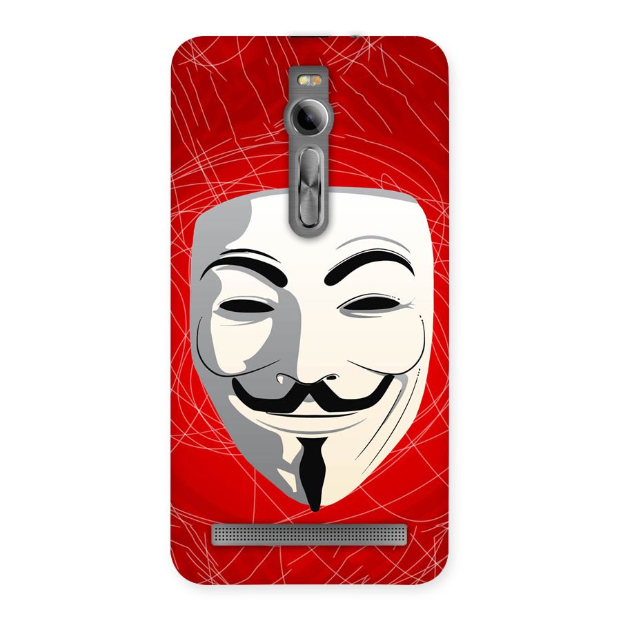 Anonymous Mask Abstract  Back Case for Asus Zenfone 2