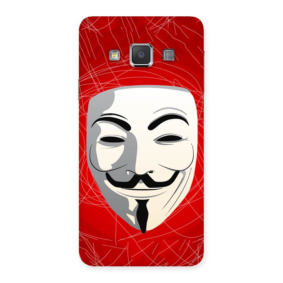 Anonymous Mask Abstract  Back Case for Galaxy A3