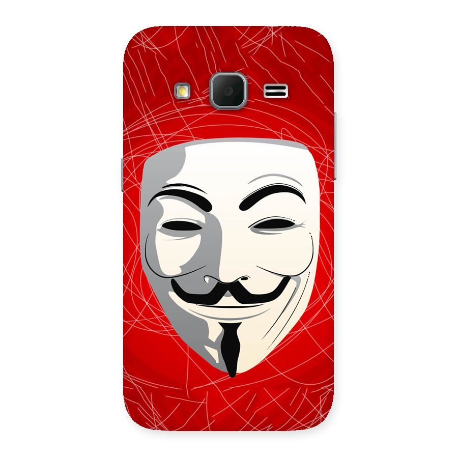 Anonymous Mask Abstract  Back Case for Galaxy Core Prime
