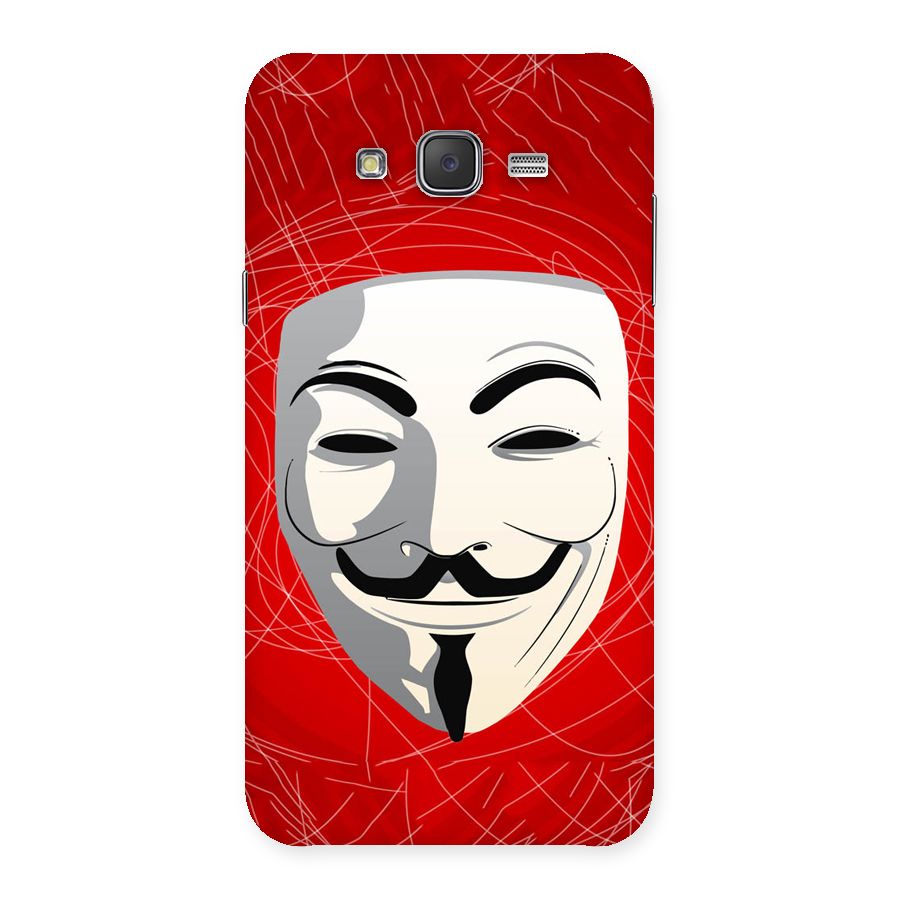 Anonymous Mask Abstract  Back Case for Galaxy J7