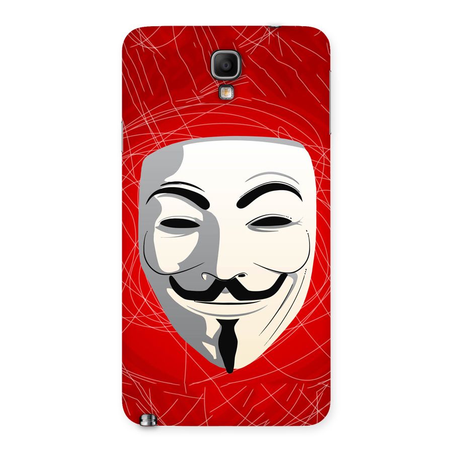 Anonymous Mask Abstract  Back Case for Galaxy Note 3 Neo