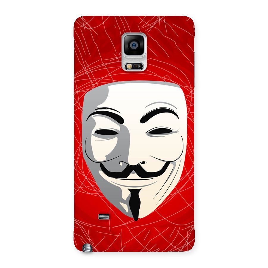 Anonymous Mask Abstract  Back Case for Galaxy Note 4