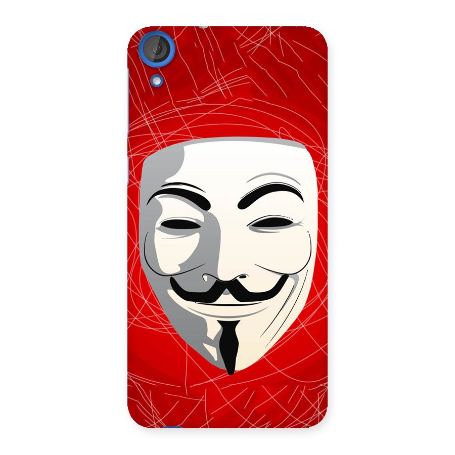 Anonymous Mask Abstract  Back Case for HTC Desire 820