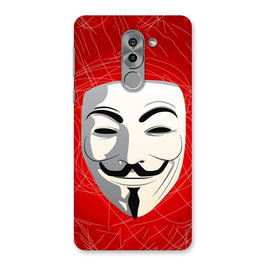 Anonymous Mask Abstract  Back Case for Honor 6X