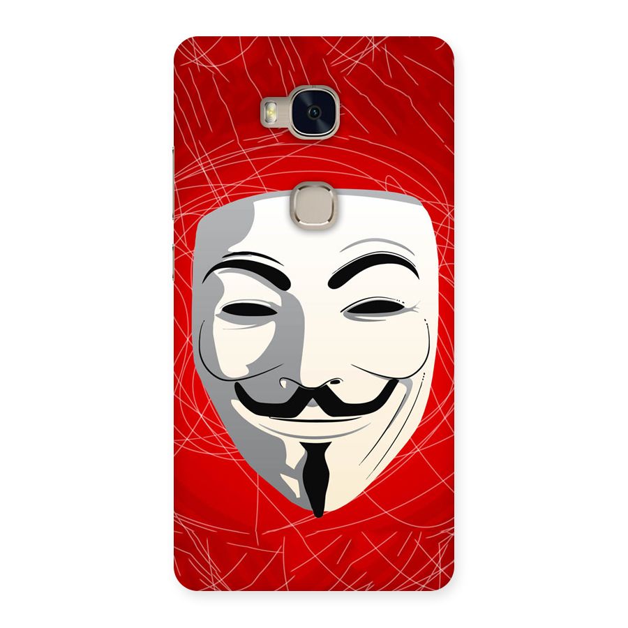 Anonymous Mask Abstract  Back Case for Huawei Honor 5X