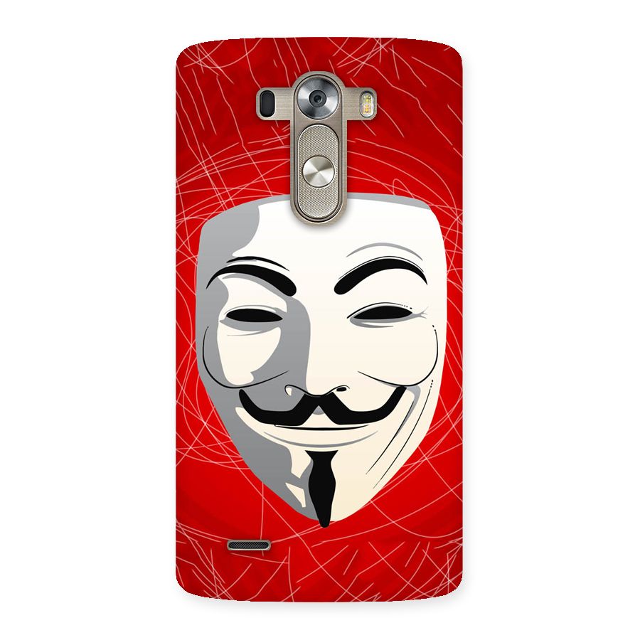 Anonymous Mask Abstract  Back Case for LG G3