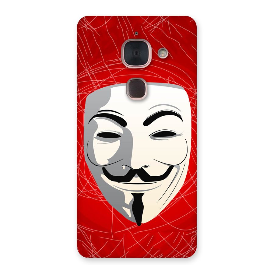 Anonymous Mask Abstract  Back Case for Le Max 2