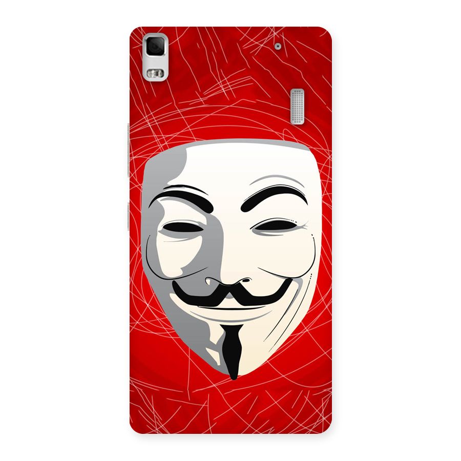 Anonymous Mask Abstract  Back Case for Lenovo K3 Note