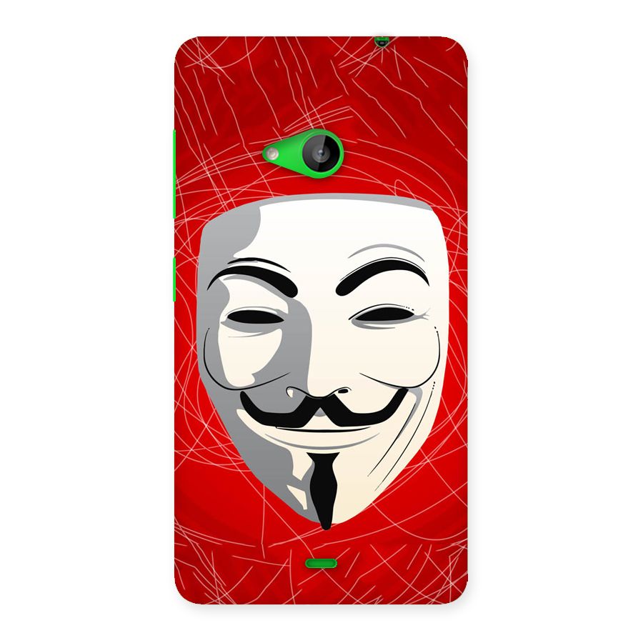 Anonymous Mask Abstract  Back Case for Lumia 535