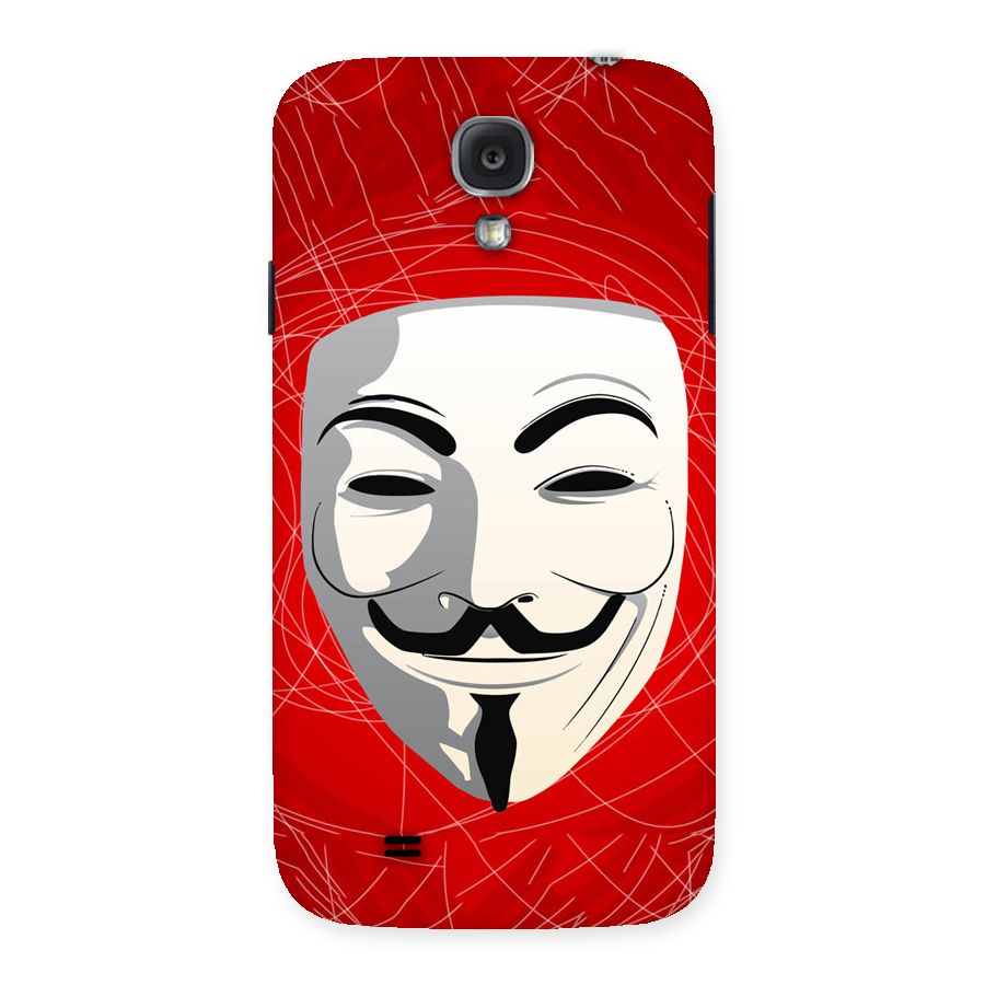 Anonymous Mask Abstract  Back Case for Samsung Galaxy S4