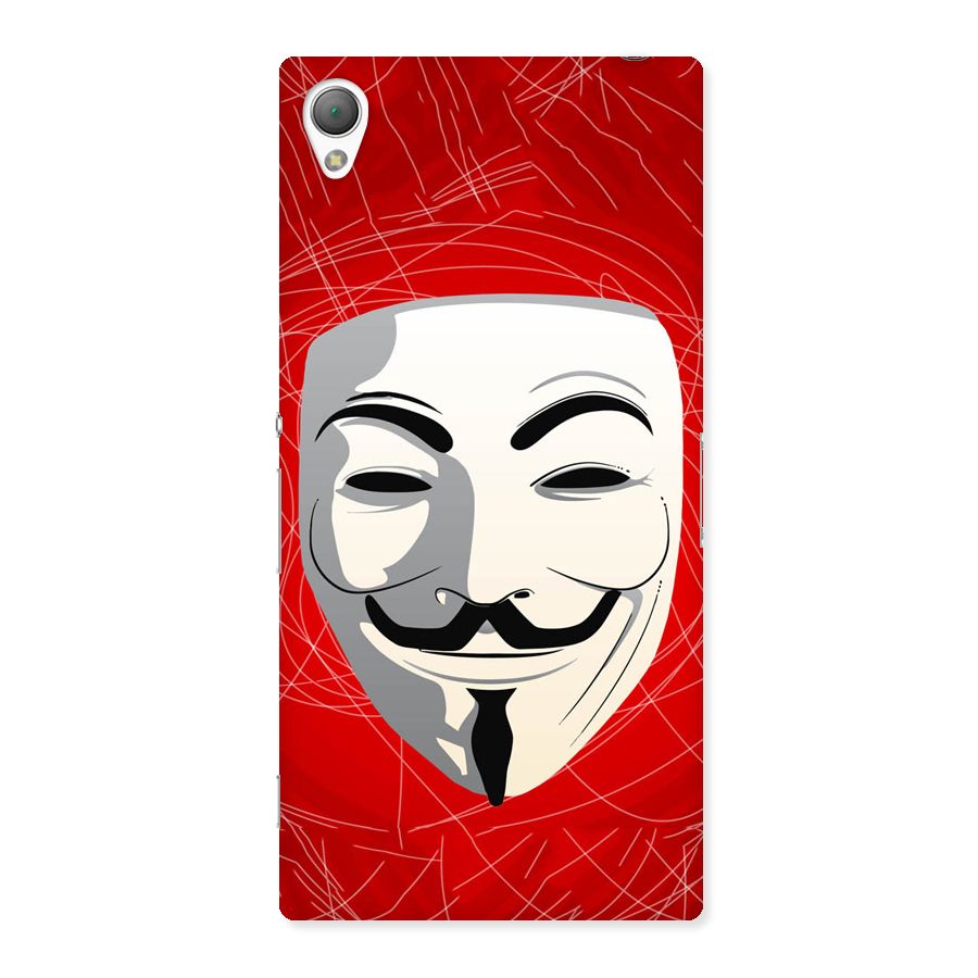 Anonymous Mask Abstract  Back Case for Sony Xperia Z3