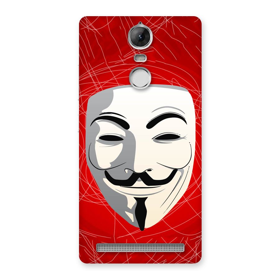 Anonymous Mask Abstract  Back Case for Vibe K5 Note