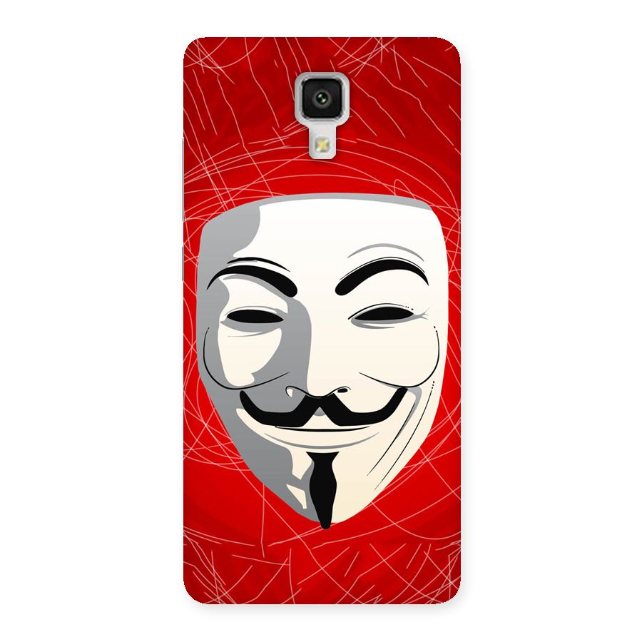 Anonymous Mask Abstract  Back Case for Xiaomi Mi 4