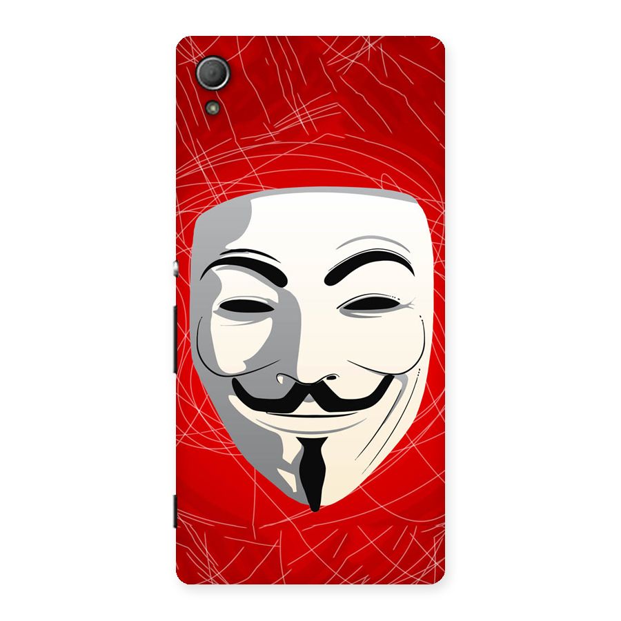 Anonymous Mask Abstract  Back Case for Xperia Z3 Plus