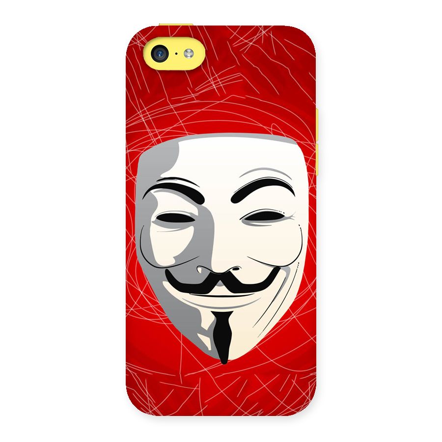 Anonymous Mask Abstract  Back Case for iPhone 5C