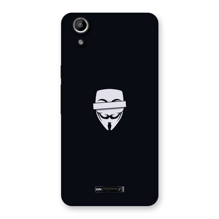 Anonymous Mask Back Case for Micromax Canvas Selfie Lens Q345