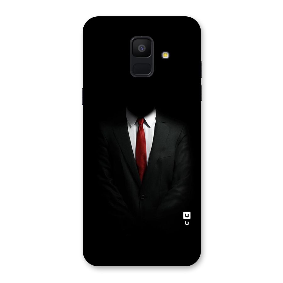 Anonymous Suit Back Case for Galaxy A6 (2018)