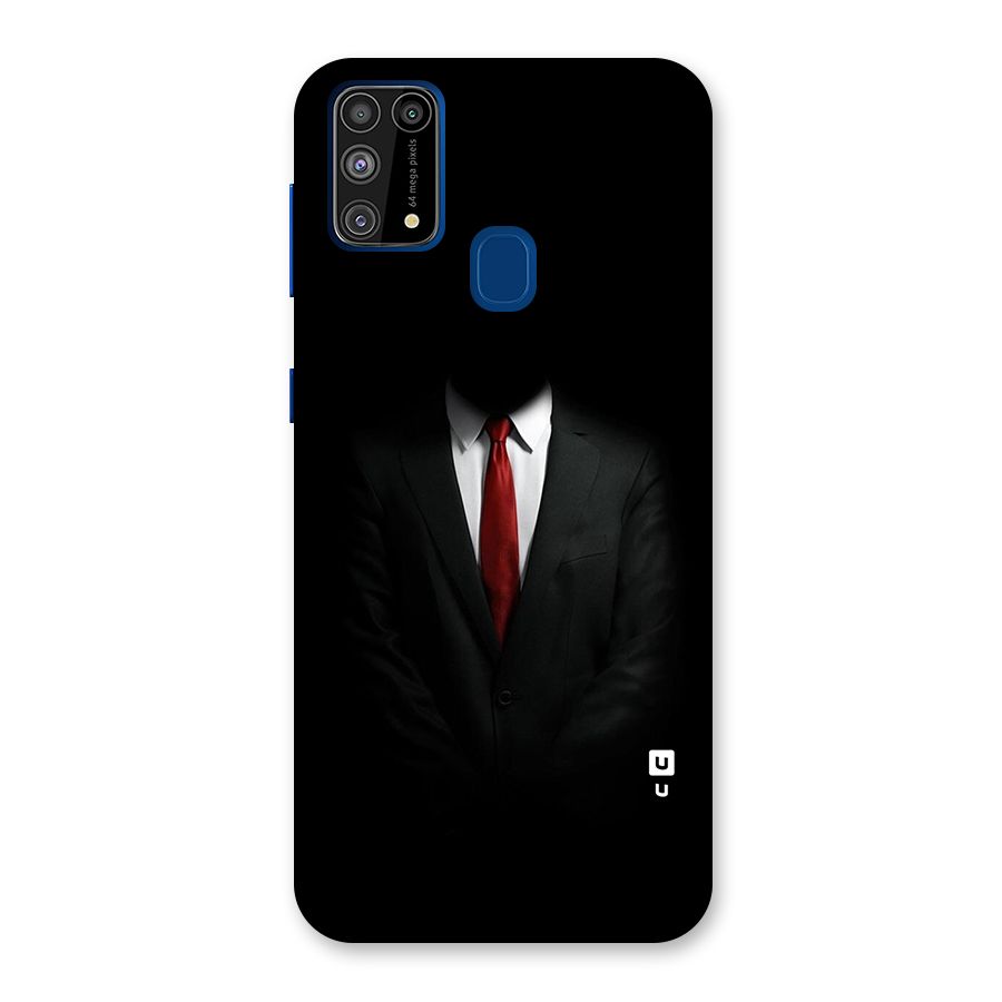 Anonymous Suit Glass Back Case for Galaxy F41