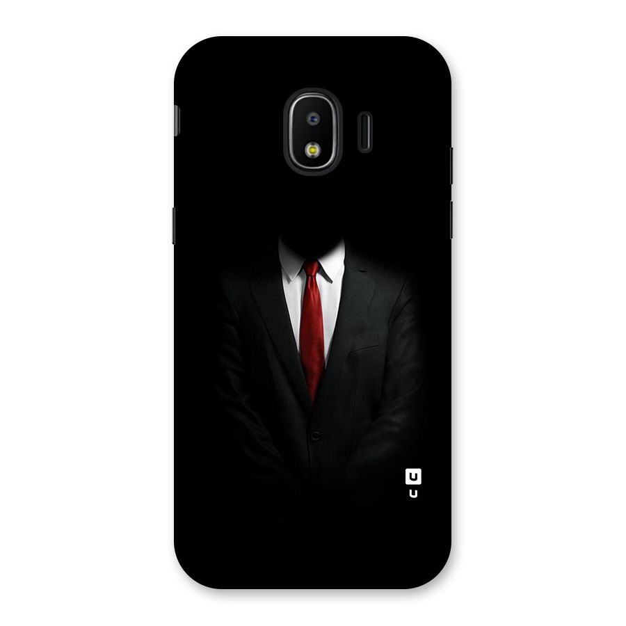 Anonymous Suit Back Case for Galaxy J2 Pro 2018